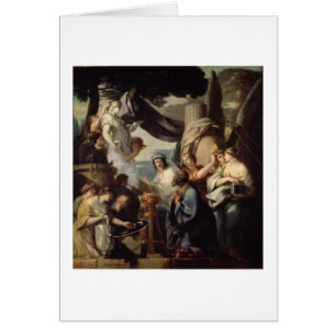 Solomon, der ein Opfer zu den Idolen bringt