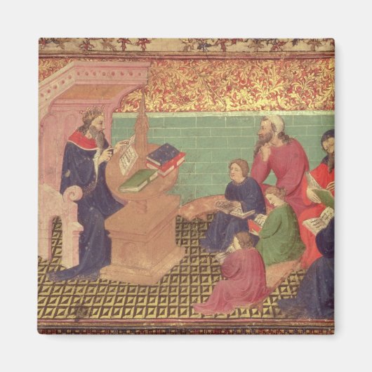 Solomon diktiert die Sprichwörter Magnet (Vorne)