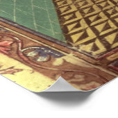 Solomon diktiert die Sprichwörter Poster (Ecke)