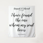 Solomon-Foto-Hintergrundbanner Wandteppich (Vorderseite)