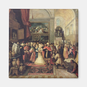 Solomon im Fiskus des Tempels, 1633 Magnet