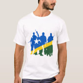 Solomon-Inseln Militäreinheiten T-Shirt (Vorderseite)