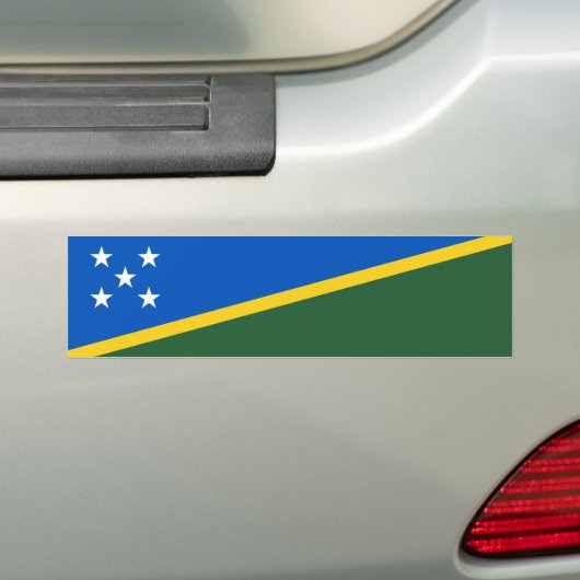 Solomon Islands Flag Autoaufkleber (Auf Auto)