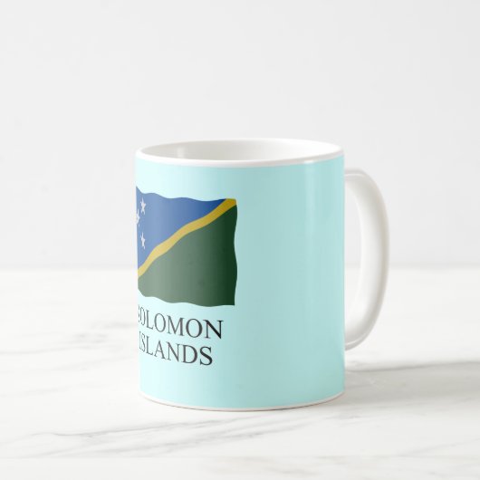 Solomon Islands Kaffeetasse (VorderseiteRechts)