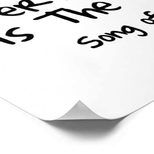 Solomon-Lied 6:9 Poster (Ecke)