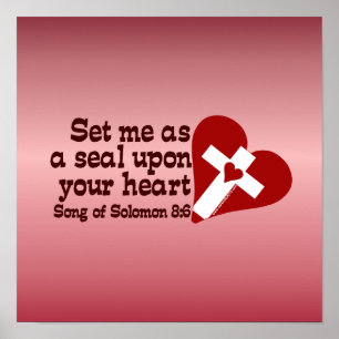 Solomon-Lied 8:6 Poster