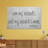 Solomon-Lied Leinwanddruck (Insitu (Wohnzimmer))