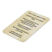 Solomon-Lied Magnet (Linke Seite)