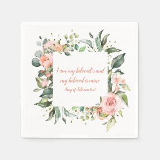 Solomon My Beloved Wedding Napkins Song Serviette