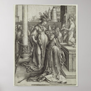 Solomon Prays vor Graven Image, c.1514 Poster