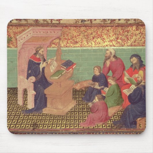 Solomon schreibt die Sprichwörter vor Mousepad (Vorne)