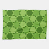 Solomon Siegel Star von David Optical Illusion Handtuch (Horizontal)
