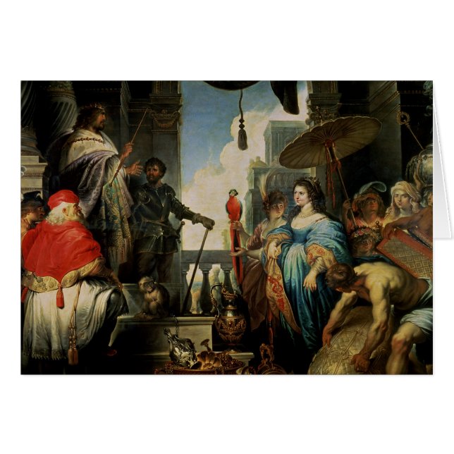 Solomon und die Königin von Sheba (Vorderseite (Horizontal))