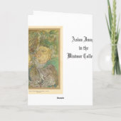 Solomon und die Königin von Sheba, 16. Jahrhundert Karte (Rückseite)