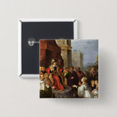 Solomon und die Königin von Sheba Button (Vorne & Hinten)