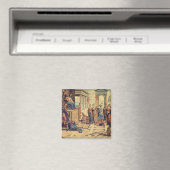 Solomon und die Königin von Sheba Magnet (In Situ (Geschirrspüler))