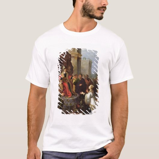 Solomon und die Königin von Sheba T-Shirt (Vorderseite)