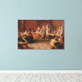 Solomon und seine Frauen Leinwanddruck (Insitu (Holzboden))