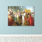 Solomon vor der Arche des Paktes, 1747 Leinwanddruck (Insitu (Holzboden))