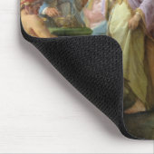 Solomon vor der Arche des Vertrages, 1747 Mousepad (Ecke)