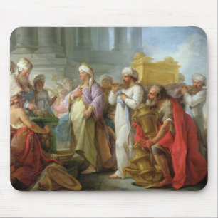Solomon vor der Arche des Vertrages, 1747 Mousepad