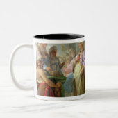 Solomon vor der Arche des Vertrages, 1747 Zweifarbige Tasse (Links)