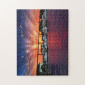 Solomons Insel-Sonnenuntergang Puzzle (Vertikal)