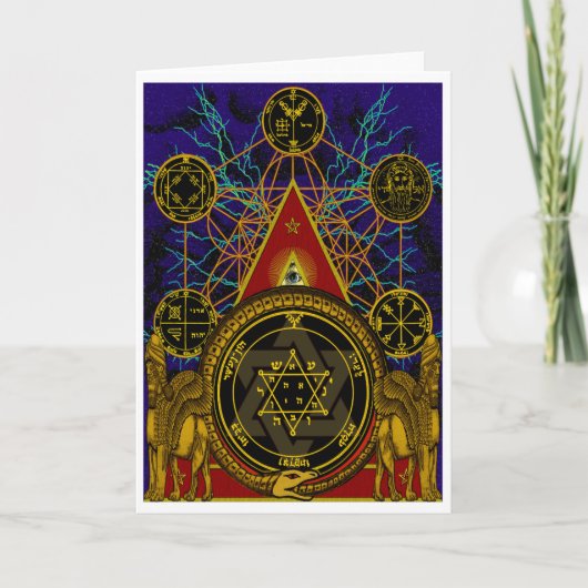 SOLOMONS MAGIC CARD KARTE (Vorderseite)