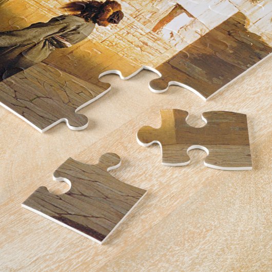 Solomons Wand, Jerusalem durch Jean-Leon Gerome Puzzle (Seite)