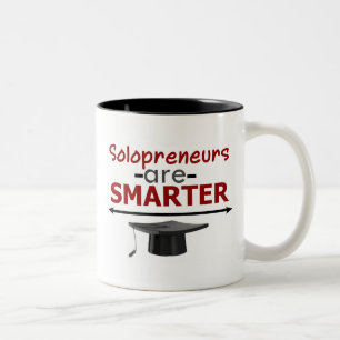 Solopreneurs sind intelligentere Tasse