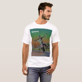 Solorized Skateboardfahrer T-Shirt (Vorne ganz)