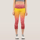 Solstice Bloom Capri Leggings (Vorderseite)