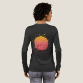 Solstice Bloom Tri-Blend Shirt (Voller Rückseite)