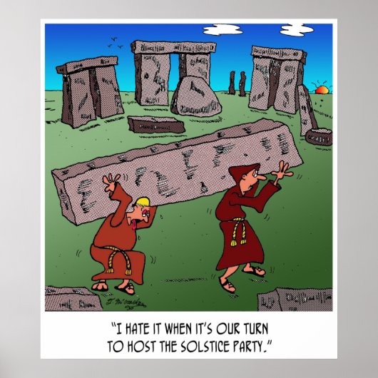 Solstice Cartoon 9494 Poster (Vorne)