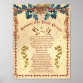 SOLSTICE EVE PEACE PRAYER POSTER (Vorne)