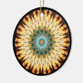 Solstice Fire 2 Keramik Ornament (Links)