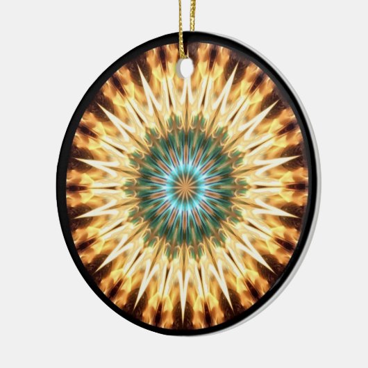 Solstice Fire 2 Keramik Ornament (Links)