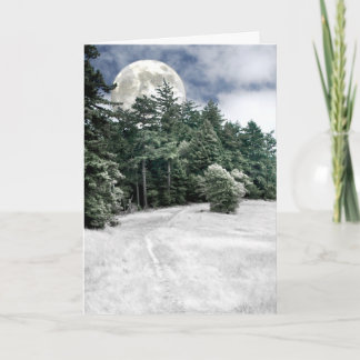 Solstice Full Moon Trail to the Woods Karte