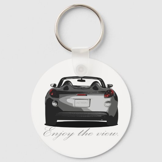 Solstice "Genießen Sie die Aussicht." Schlüsselanhänger (Vorderseite)