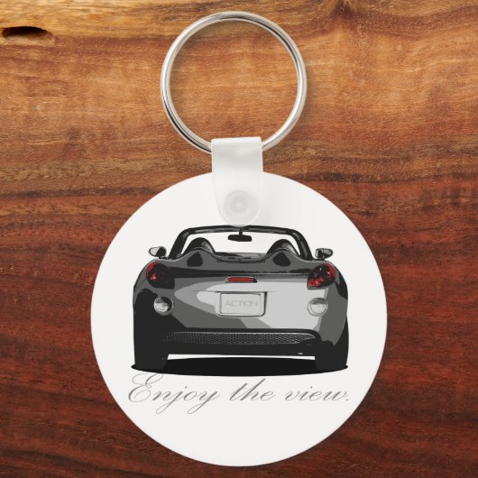 Solstice "Genießen Sie die Aussicht." Schlüsselanhänger (Vorderseite)