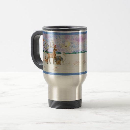Solstice Magic Travel Mug Reisebecher (Vorderseite Links)