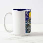 Solstice Moon 15oz ALASKA zweifarbige Kaffee-Tasse Zweifarbige Tasse (Links)