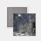 Solstice Night Gothic Landschaft Magnet (Vorderseite/Rückseite)