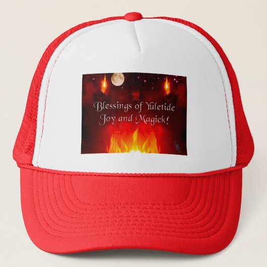 Solstice Night Truckerkappe (Vorderseite)