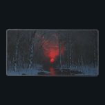 Solstice Schreibtischunterlage<br><div class="desc">Eine 3D-gerenderte Waldszene.</div>