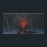 Solstice Schreibtischunterlage<br><div class="desc">Eine 3D-gerenderte Waldszene.</div>