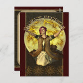 Solstice Segnungen Postkarte (Vorne/Hinten)