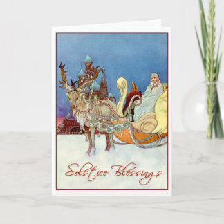 Solstice Sessings Feiertagskarte
