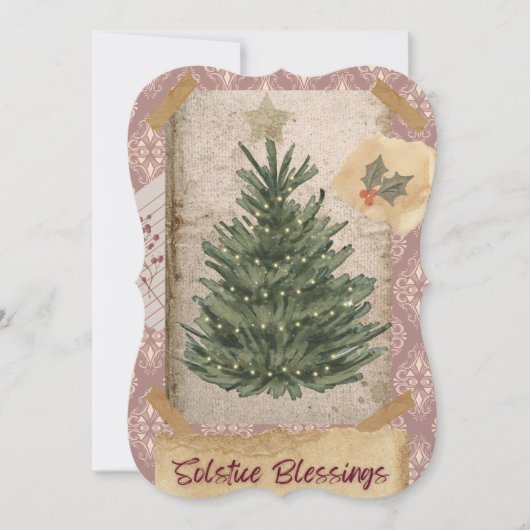 Solstice Sessings Holiday Card (Flachbildschirm) Feiertagskarte (Vorderseite)