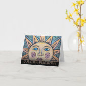 Solstice Sessings Peace Card Karte (Gelbe Blume)